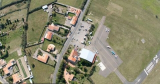 从空中看到的拉兰德机场 